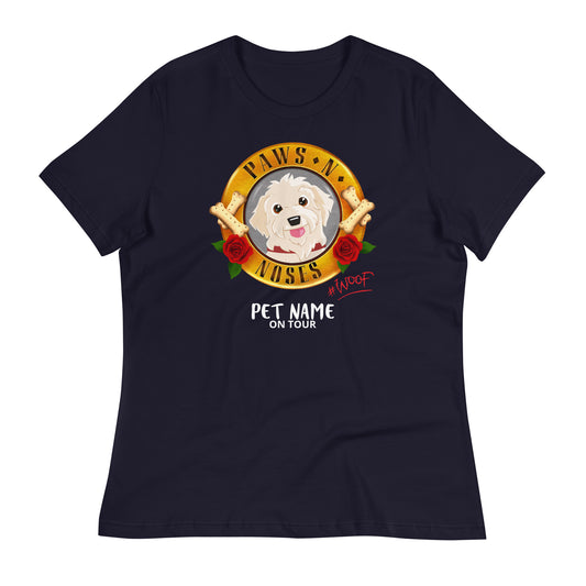 Labradoodle (Cream) -  Women's Paws 'n' Noses T-Shirt