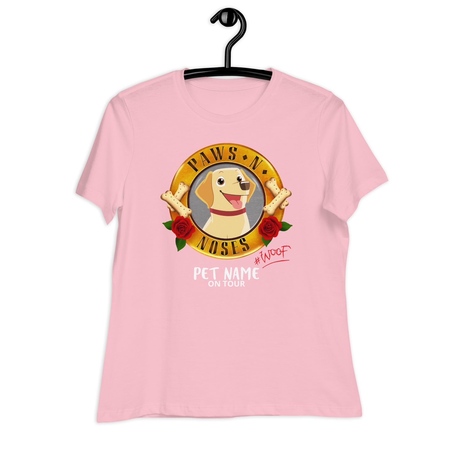 Labrador (Cream) -  Women's Paws 'n' Noses T-Shirt