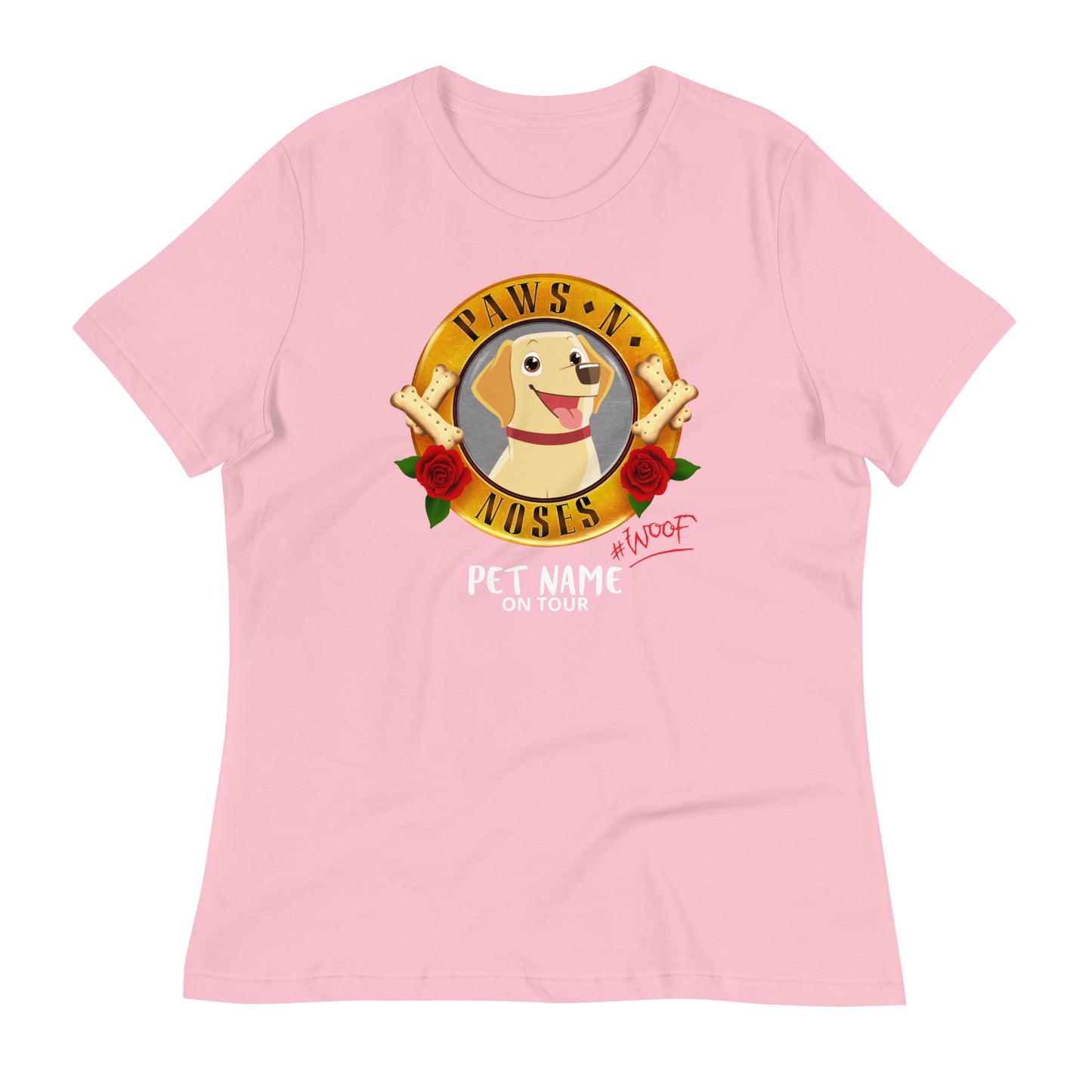 Labrador (Cream) -  Women's Paws 'n' Noses T-Shirt
