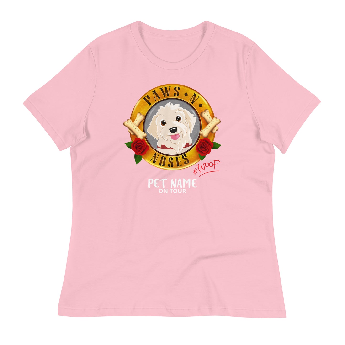 Labradoodle (Cream) -  Women's Paws 'n' Noses T-Shirt