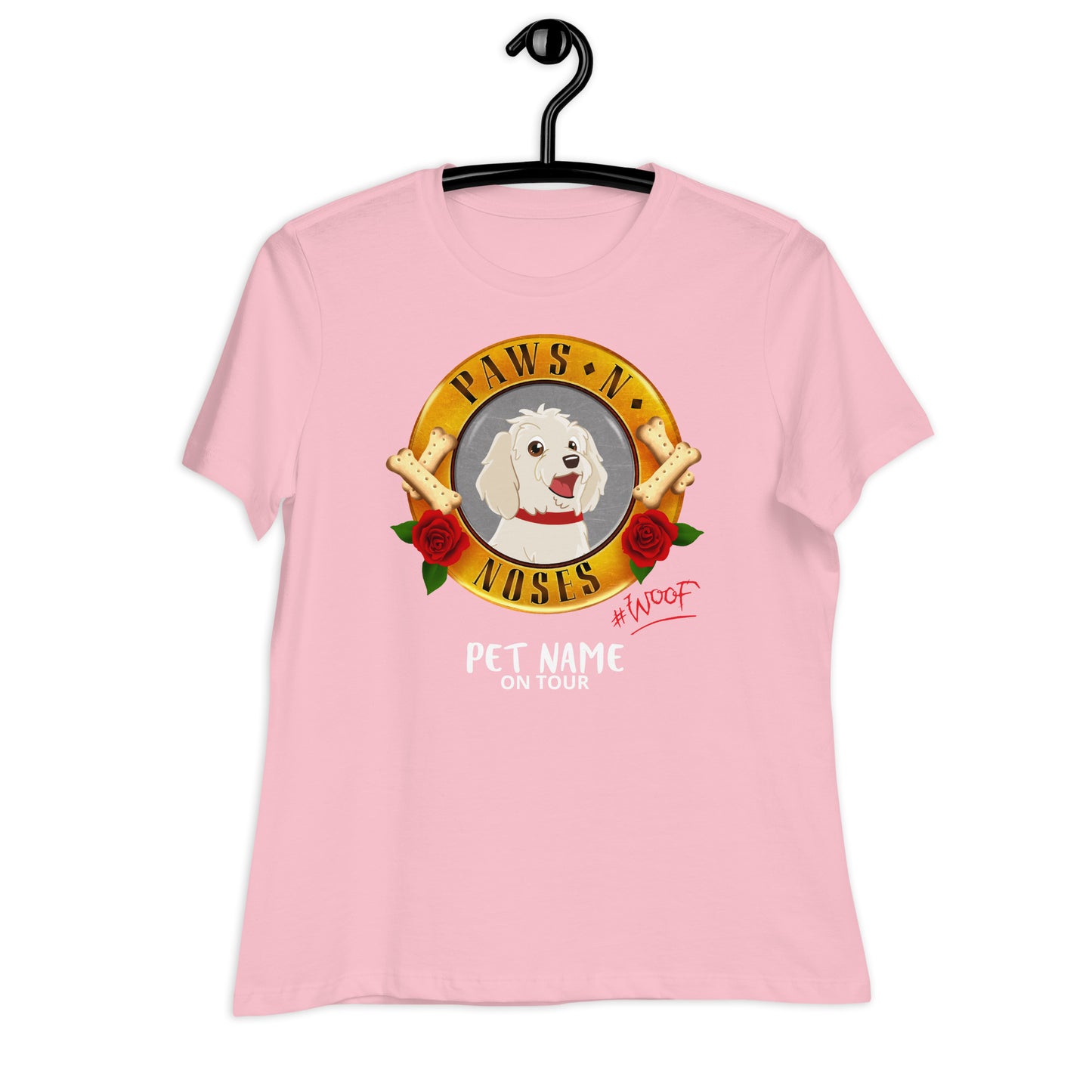 Cockapoo (Cream) -  Women's Paws 'n' Noses T-Shirt