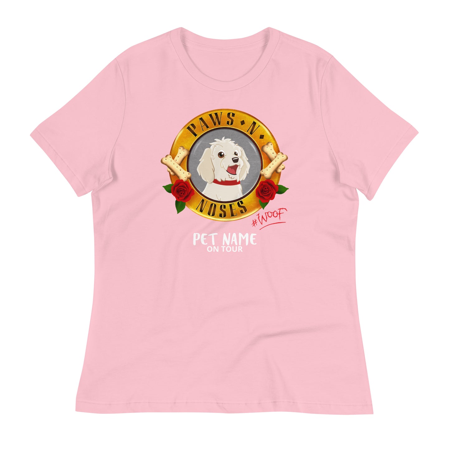 Cockapoo (Cream) -  Women's Paws 'n' Noses T-Shirt