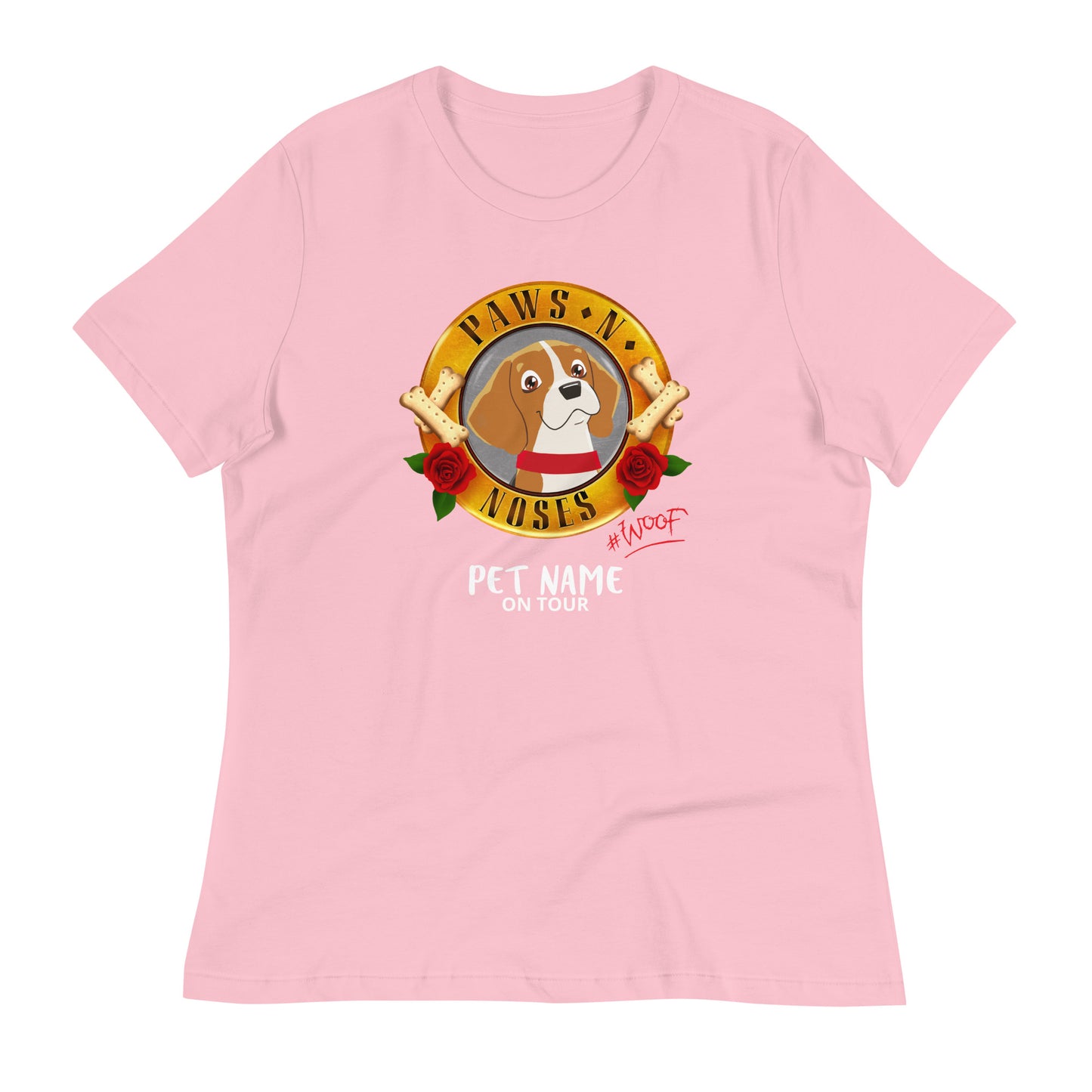 Beagle -  Women's Paws 'n' Noses T-Shirt