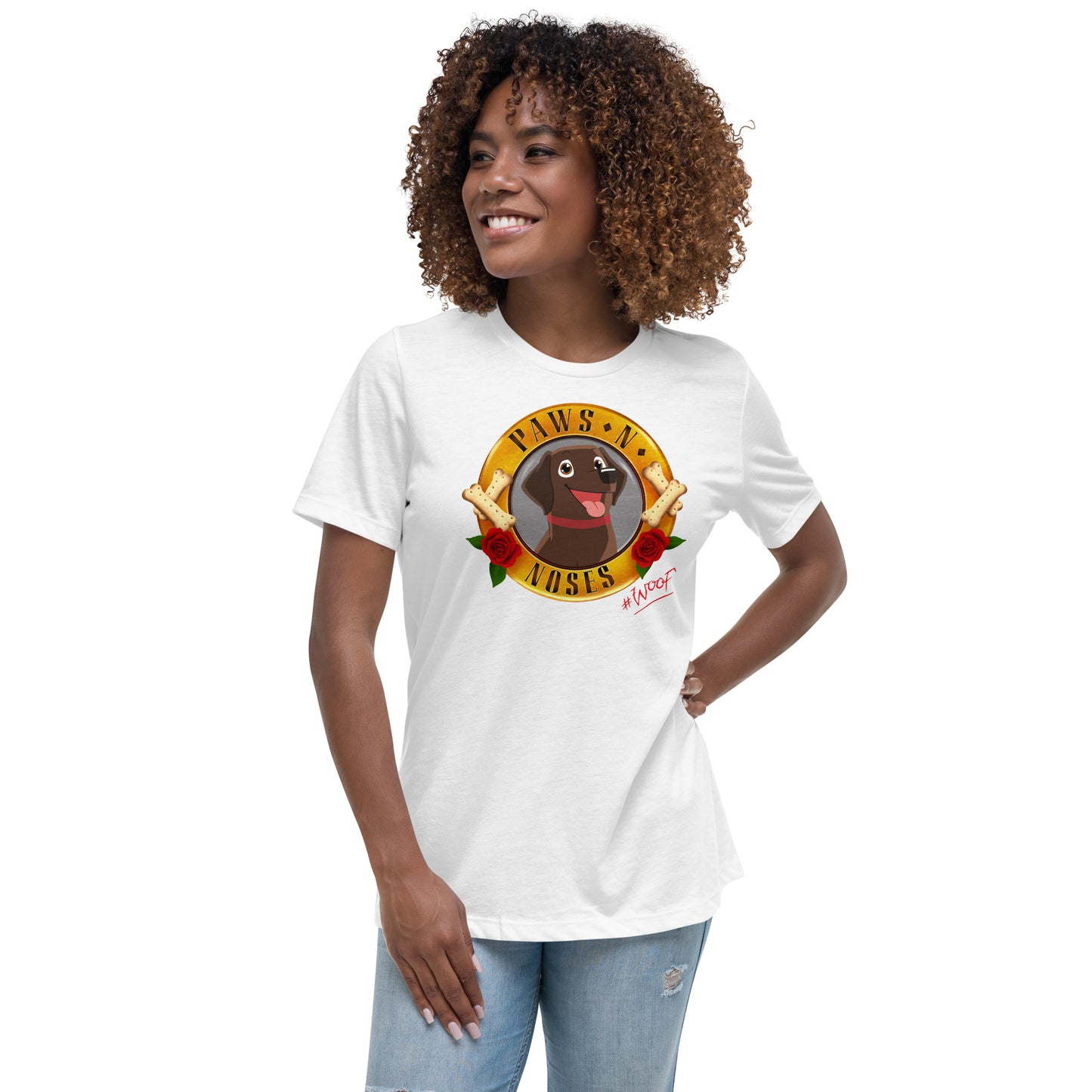 Labrador (Brown) -  Women's Paws 'n' Noses T-Shirt