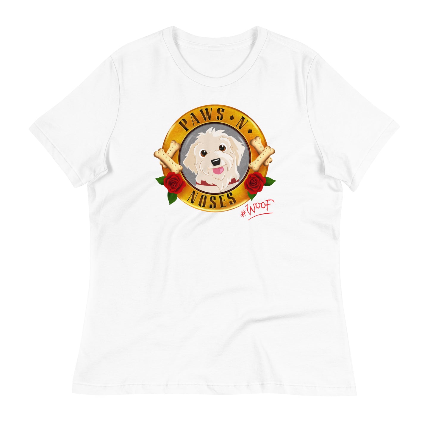 Labradoodle (Cream) -  Women's Paws 'n' Noses T-Shirt