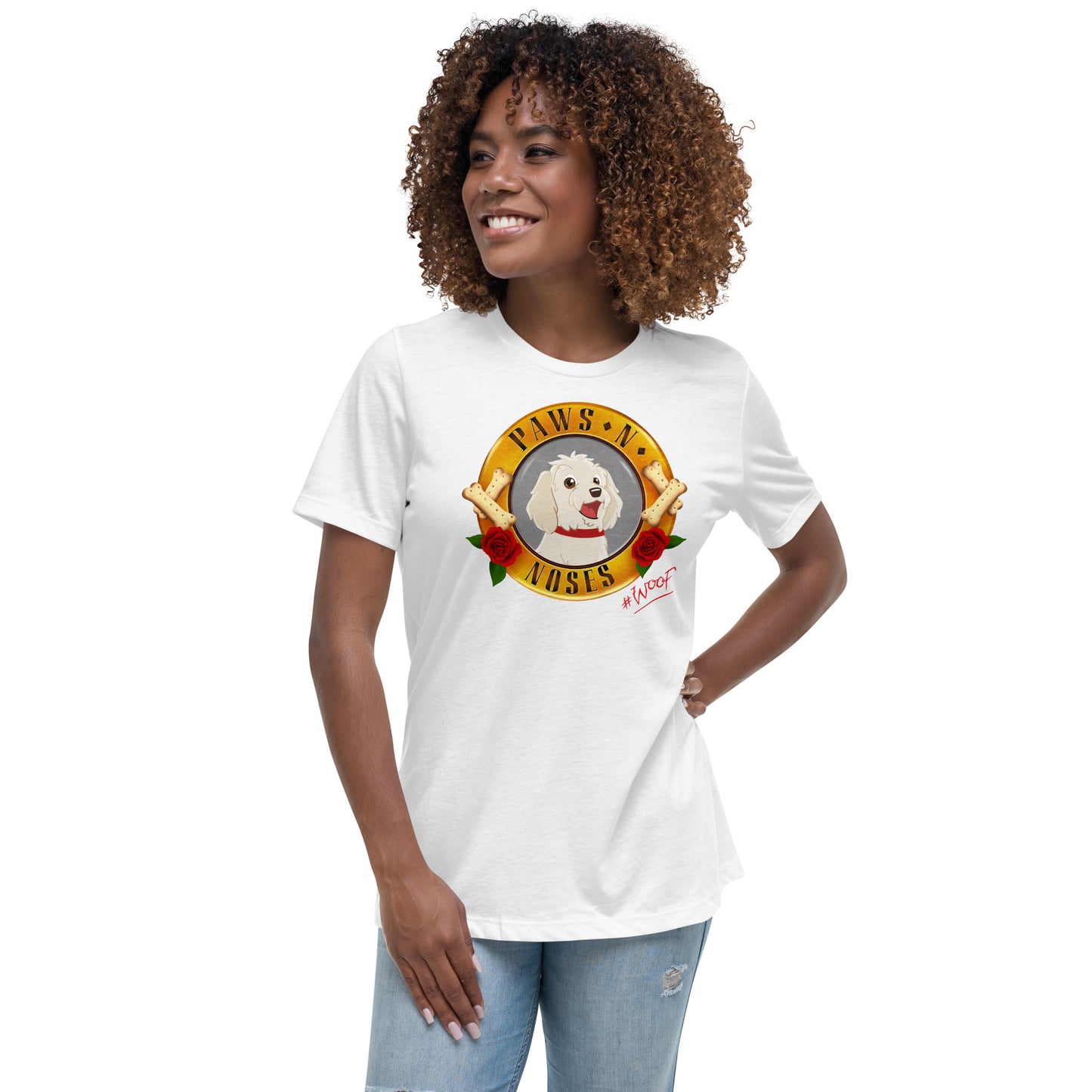 Cockapoo (Cream) -  Women's Paws 'n' Noses T-Shirt