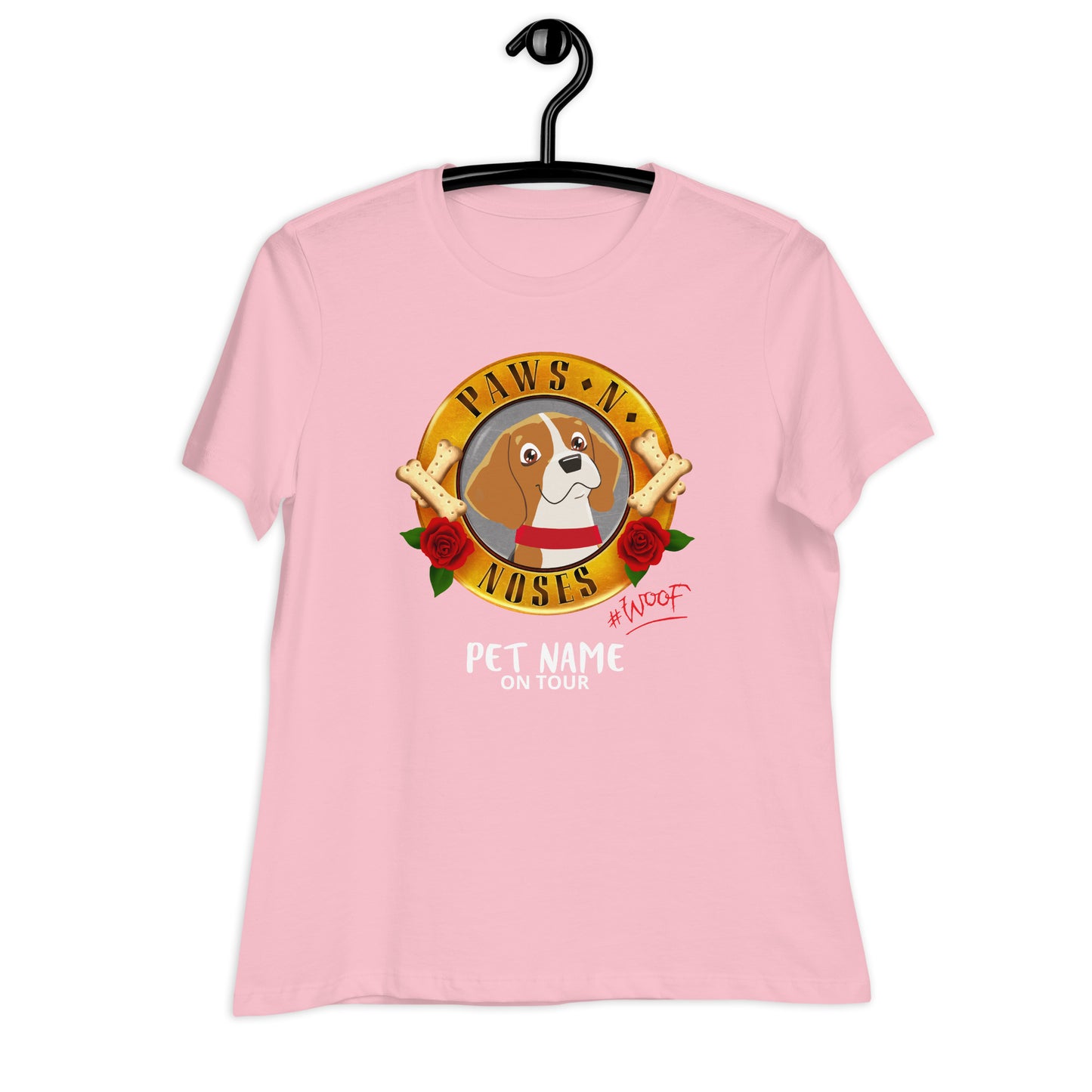 Beagle -  Women's Paws 'n' Noses T-Shirt